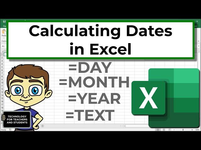 Date Functions and Formulas in Excel