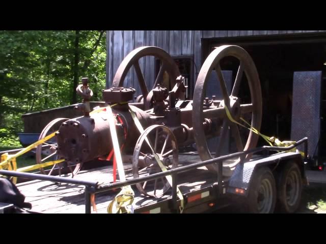 Dodge Cummins Hauls Oilfield Engine Home!