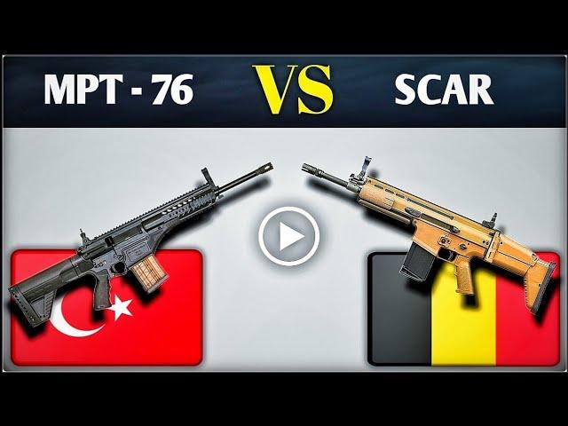 Belgian SCAR VS Turkish MPT-76 Rifle