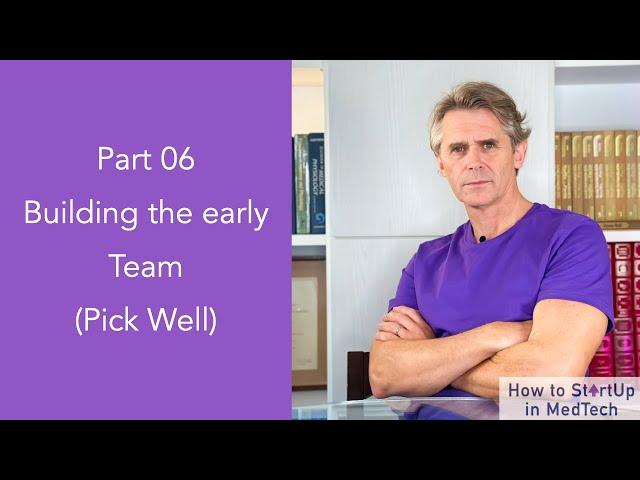 How to startup in MedTech Part 06 - free sample