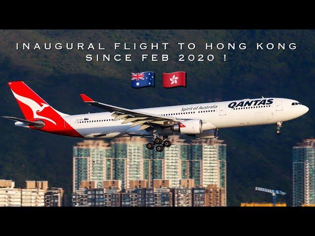 TRIP REPORT | Qantas | Airbus A330-300 | Sydney- Hong Kong | Economy Class