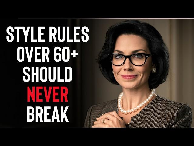 Style Rules Women Over 60 Should Never Break