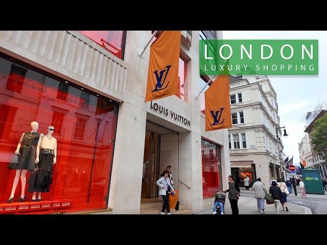 Poshest Shopping Street in London | New Bond Street | Walking Tour | 4K UHD 60 FPS