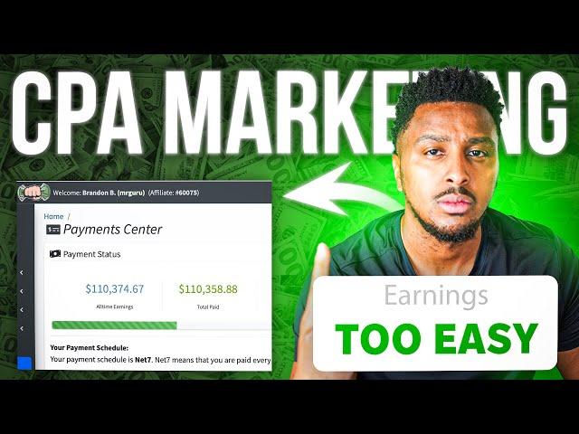 CPA Marketing: How I’d make 10k a month asap If I had to start again