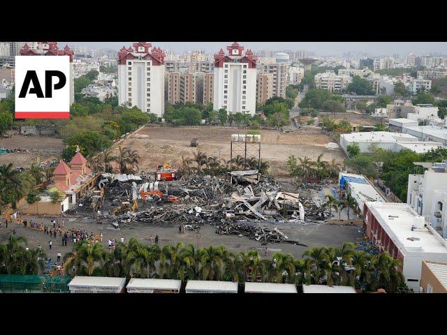 At least 27 dead after fire at an amusement park in India