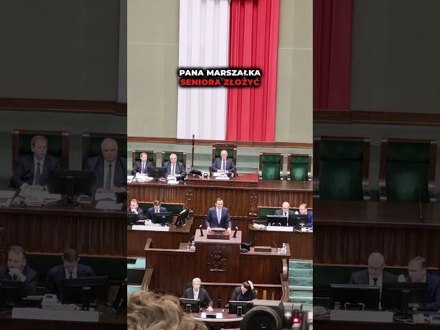 Mateusz Morawiecki złożył dymisję #sejm #wprost