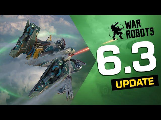 DRONES + Rebalance | War Robots UPDATE 6.3 Overview
