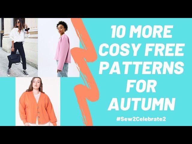 10 Fabulous FREE Sewing Patterns You Can Make with Just 2 Metres of Fabric! #Sew2Celebrate2