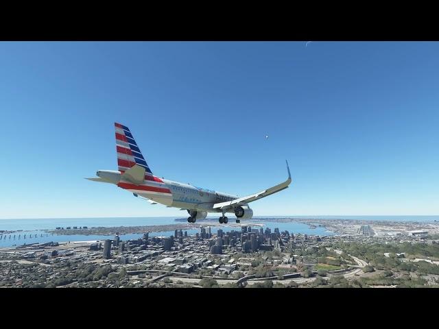 San Diego Landing in American Airlines A320 neo - MSFS 2020