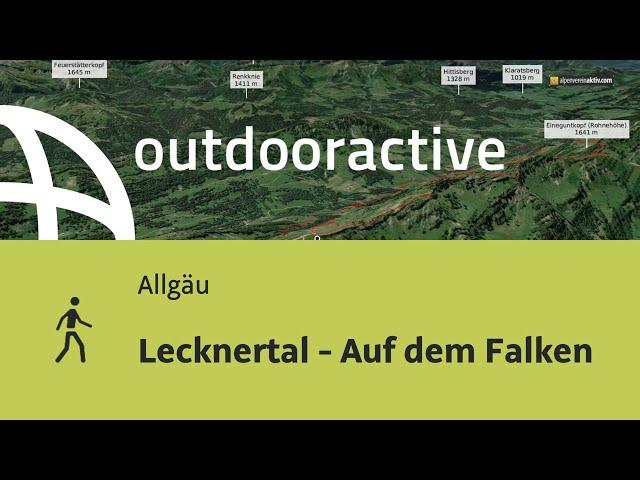 Lecknertal - Auf dem Falken