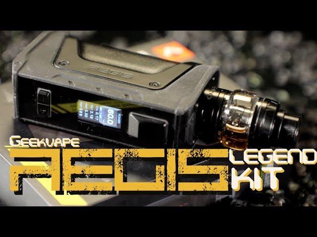 AEGIS Legend Kit with Aero Mesh Subohm Tank By GEEKVAPE ~Vape Mod Kit Review~