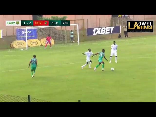 RÉSUMÉ FAUVE AZUR VS CANON SPORTIF DE YAOUNDÉ : MTN ELITE ONE 2024-25 (J4)