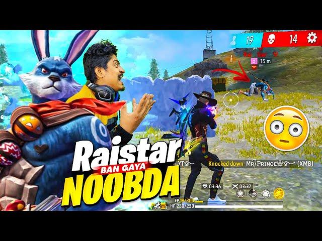 Raistar Noobda Ban Gaya️️ ~ india fastest player noob