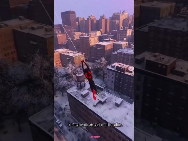 Believer x Spider-Man #spidermanmilesmorales #ps5 #gaming #beatsync #swing #tricks #video #song