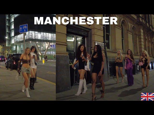 MANCHESTER CITY UK HOT SUMMERS NIGHTLIFE WALK 2023