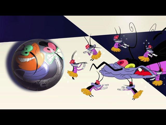 हिंदी Oggy and the Cockroaches ‍ सिर पर वार Hindi Cartoons for Kids