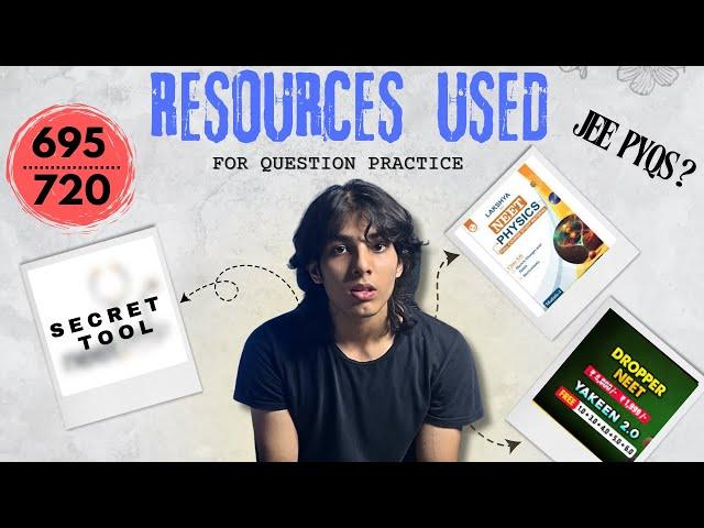 "NEET Resources I Used: The Secret Tool Revealed! "