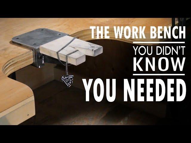 JEWELERS BENCH PIN: Custom, Heavy Duty + Modular!