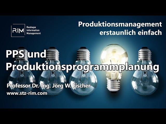 PPS und Produktionsprogrammplanung - Produktionsorganisation: O2D 5