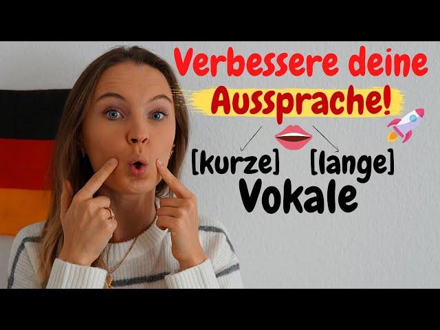 Verbessere deine deutsche Aussprache JETZT!