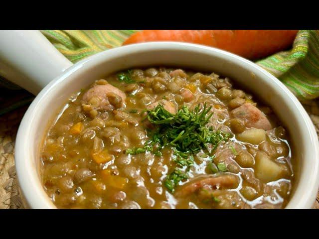 Como preparar lentejas- cómo hacer lentejas- lentejas deliciosas y fácil -HECHO EN CASA