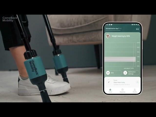 ComeBack Mobility Weight Bearing Tracking Service for Lower Limb Rehabilitation