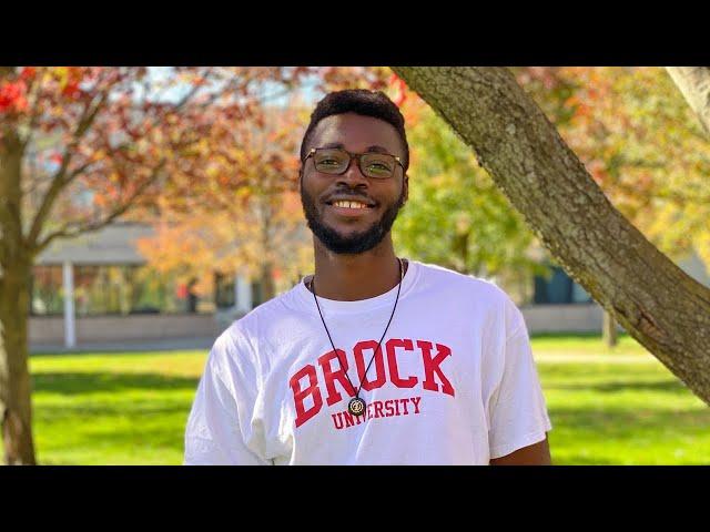 Kofi from Ghana explains what he loves most about Brock University