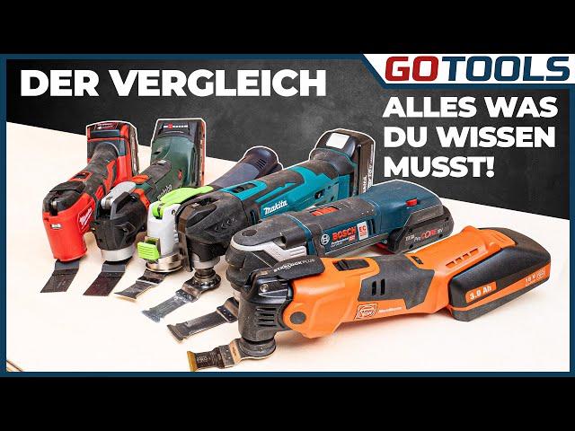  Der große 18V Multitool Test mit Bosch Makita Fein Milwaukee Metabo Festool | inkl. Verlosung