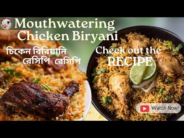 Mouthwatering Chicken Biryani Recipe! | কলকাতার রেস্টুরেন্ট স্টাইল চিকেন বিরিয়ানি রেসিপি