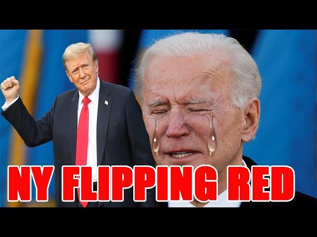SHOCKING surge of Black voter support for Trump in NY has Biden POOPING HIS PANTS again!