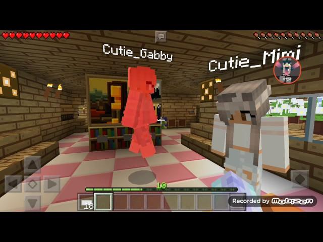 NIKKI MINECRAFT:Sleep Over /w Mimi & gabby 