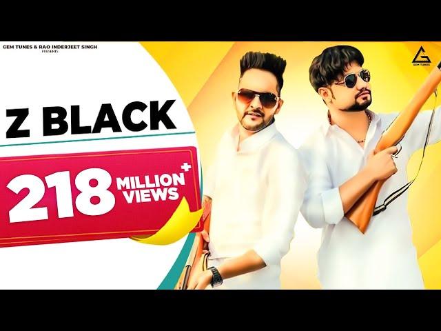 Z BLACK (Official Video) | MD | KD DESIROCK | Divya Jangid | Ameet Choudhary | Haryanvi Song