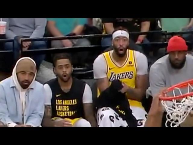 Opposing bench reactions but they get increasingly more flabbergasted