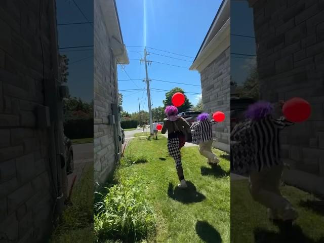 Clown Town Has Returned in our neighbourhood!! (I got attacked!)