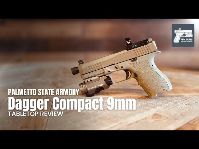 PSA Dagger Compact 9mm Review. Best Budget Conceal Carry Pistol. #psadagger #vortexoptics #glock19