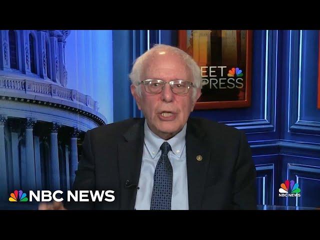 Bernie Sanders says Americans ‘have a right to be angry’: Full interview