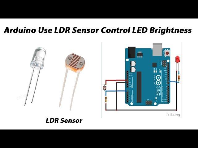 Arduino Using LDR Sensor Control LED Brightness