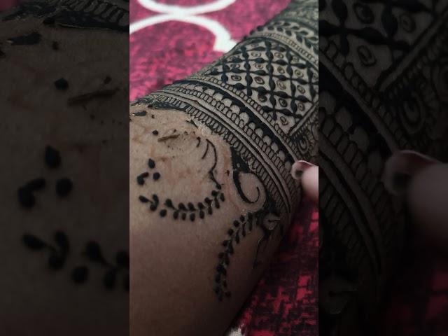 Mehndi removal asmr #mehndi #asmrvideo #shortsfeed #shorts #art