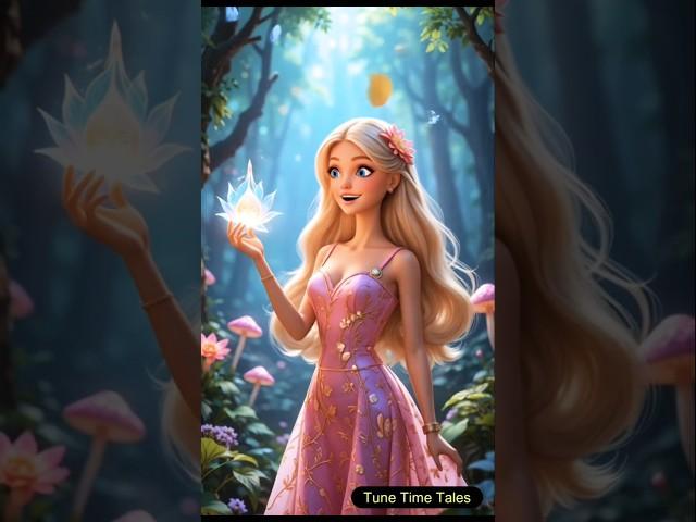 Barbie in the Enchanted Forest  | #shorts | #barbie | #barbiestory | #kids