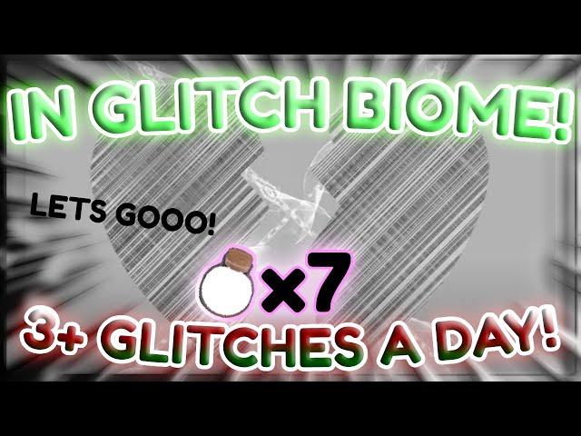 I USED ALL MY HEAVENLY 2 POTIONS IN GLITCH BIOME FOR THIS GLOBAL ON SOL'S RNG ERA 8.5!