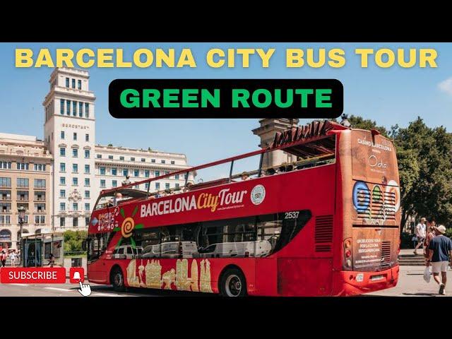 Barcelona Spain  City Hop On Hop Off Sightseeing Bus Tour 2024 - Barcelona Bus Tour