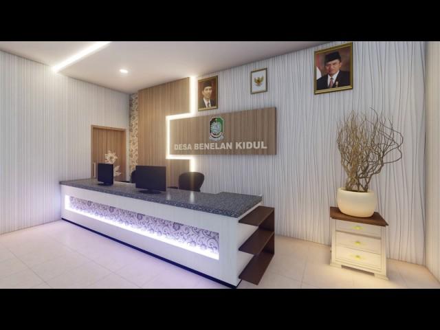 DASAIN INTERIOR KANTOR DESA DAN RESEPSIONIS