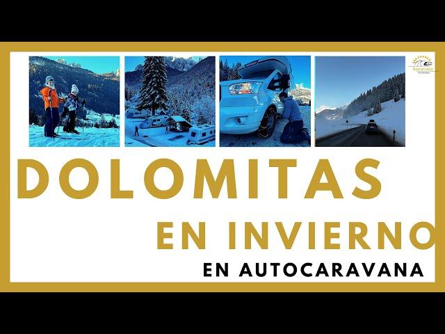  Cómo es viajar a Dolomitas en autocaravana en invierno