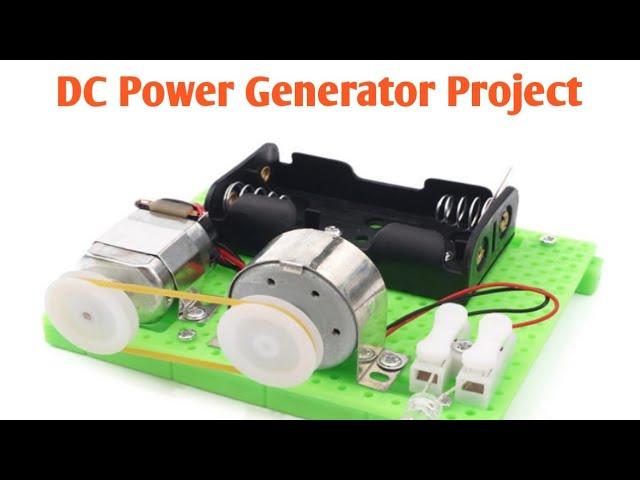 DC motor power generator