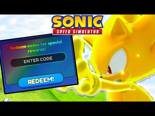 A BRAND NEW HIDDEN CODE + MORE SUPER SONIC UGC INFO! (Sonic Speed Simulator)