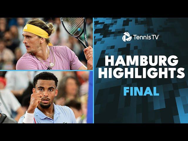 Alexander Zverev vs Arthur Fils THRILLER For The Title  | Hamburg 2024 Final Highlights