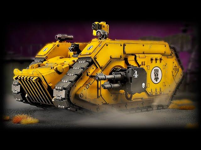 Building a Better Land Raider for Warhammer 40K