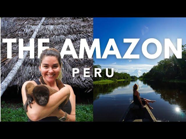 DEEP In The AMAZON - Why YOU Should Visit from Iquitos, Peru in 2024!