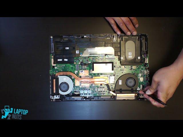 Laptop Asus Q535U Disassembly Take Apart Sell. Drive, Mobo, CPU & other parts Removal