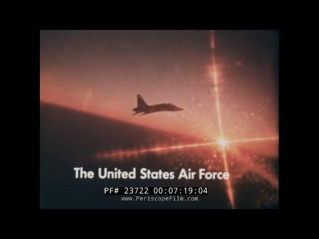 WHO HAS TOUCHED THE SKY?   USAF 1972 RECRUITING FILM T-38 TALON  23722